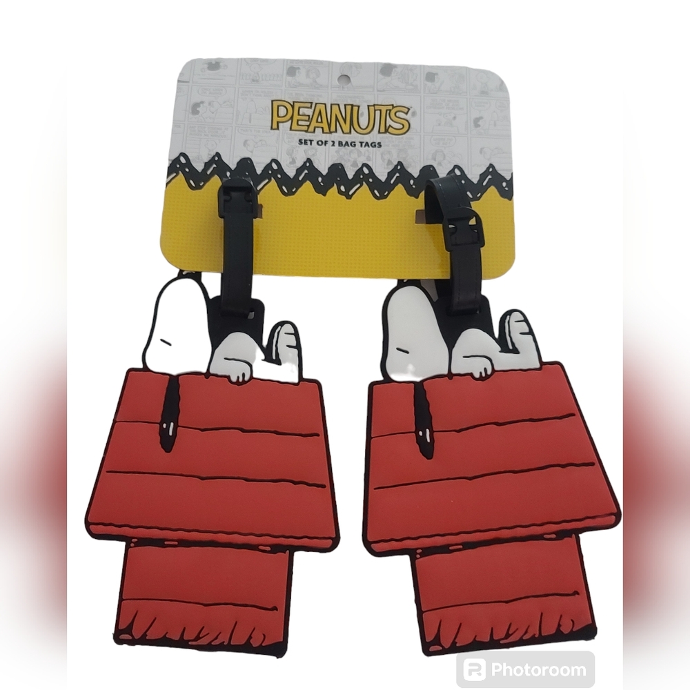 Snoopy Peanuts travel Bag Luggage Tags